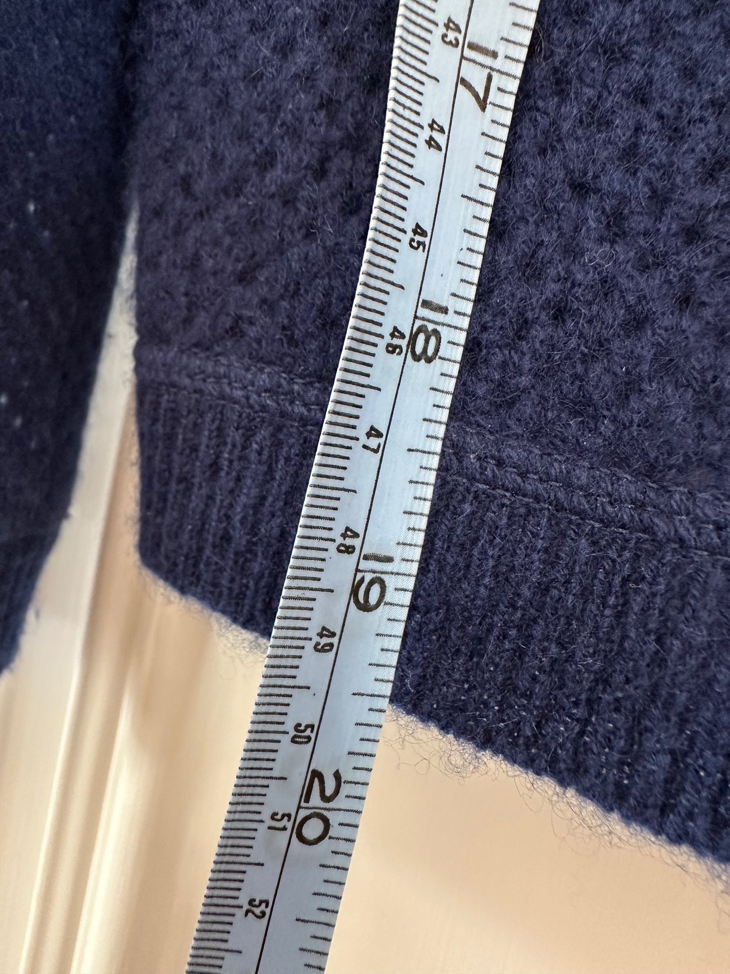 White and Warren Cashmere Crop Cardigan