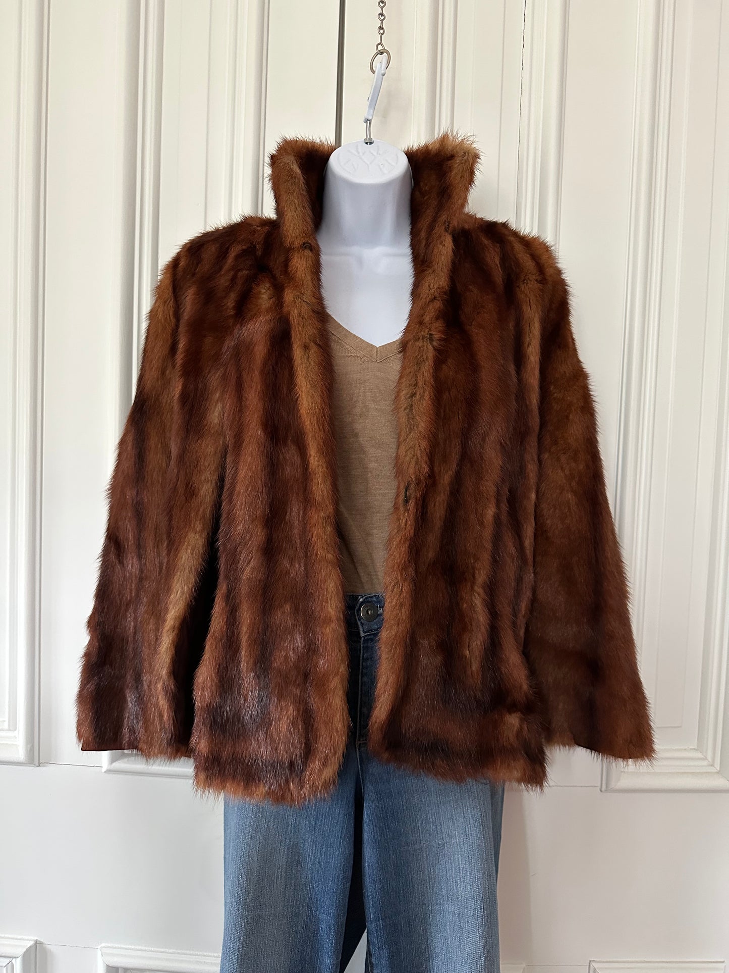 Vintage Mink (?) Capelet
