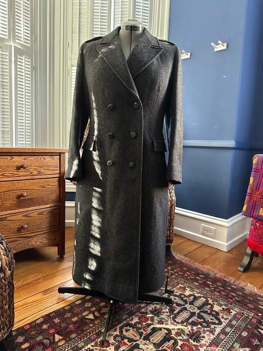 Tailored wool coat