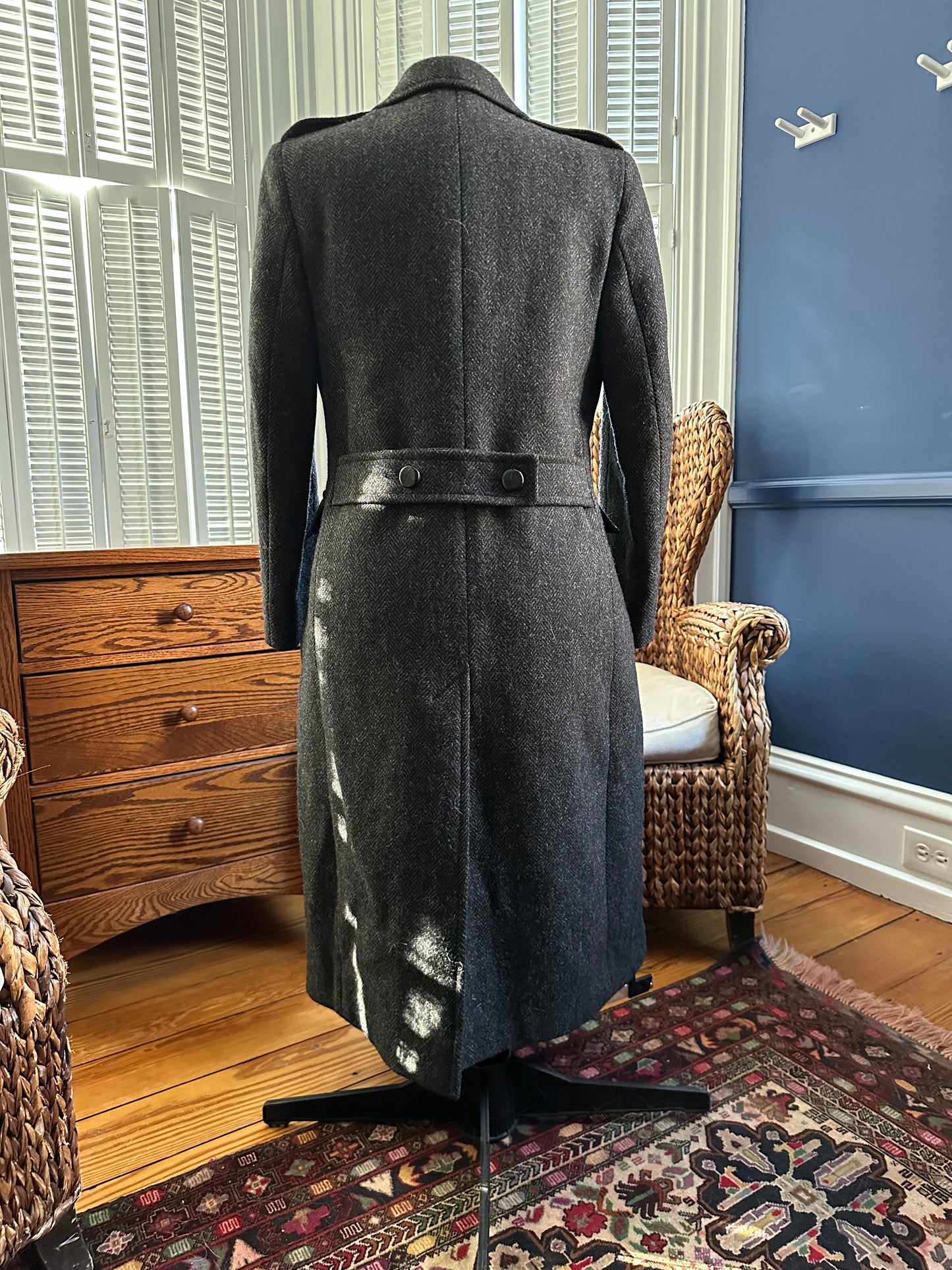 Tailored wool coat