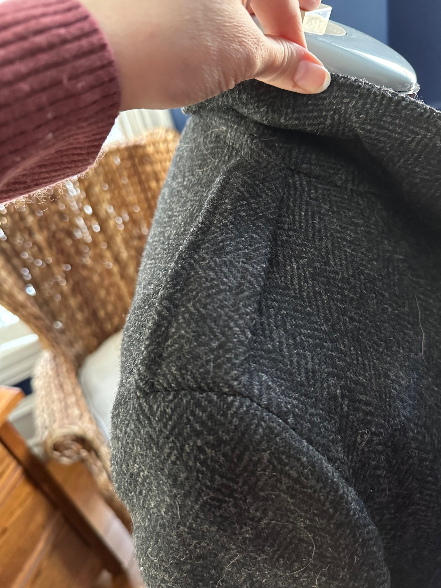 Tailored wool coat
