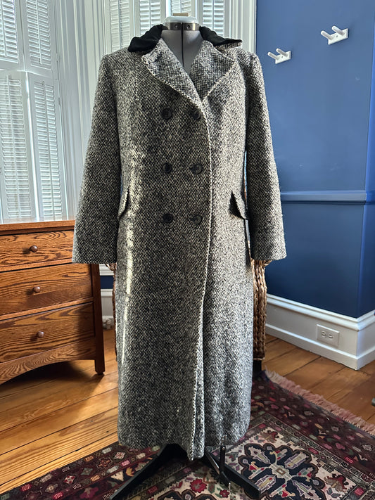 Vintage Tweed Overcoat