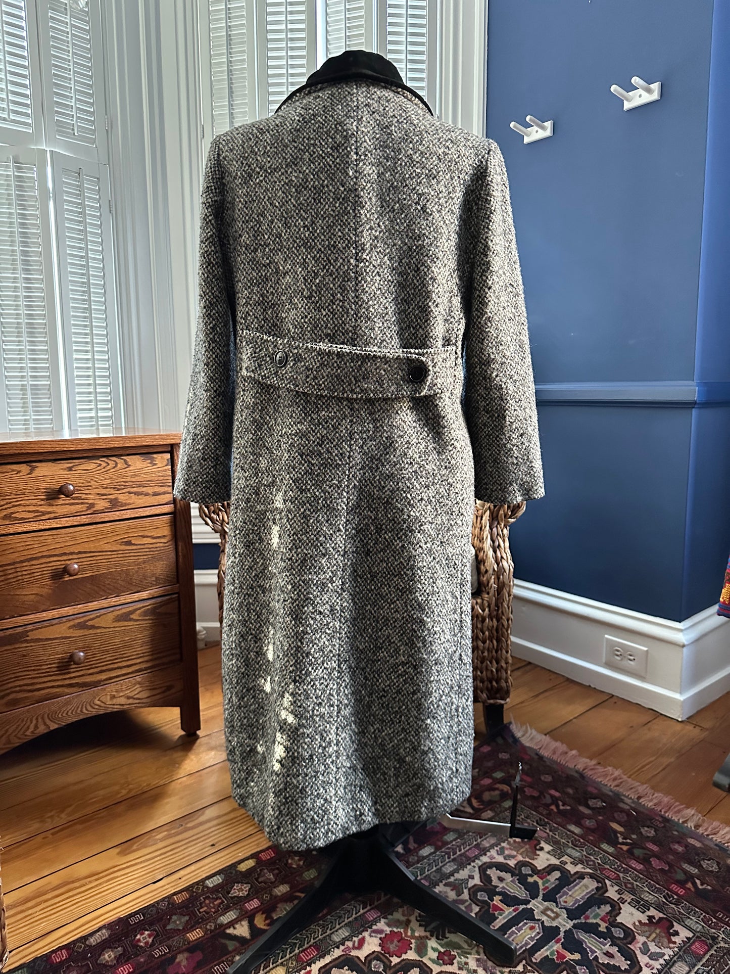 Vintage Tweed Overcoat