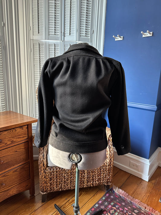 Vintage moto-bomber jacket