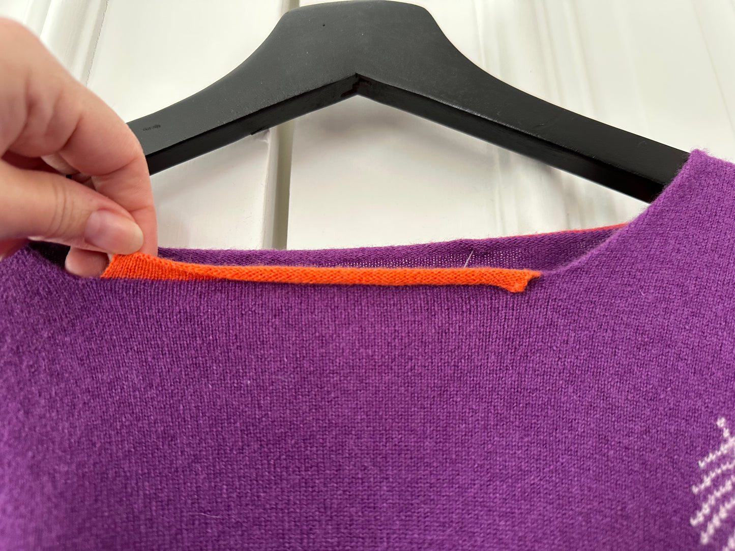 Pop art / Avant garde cashmere sweater