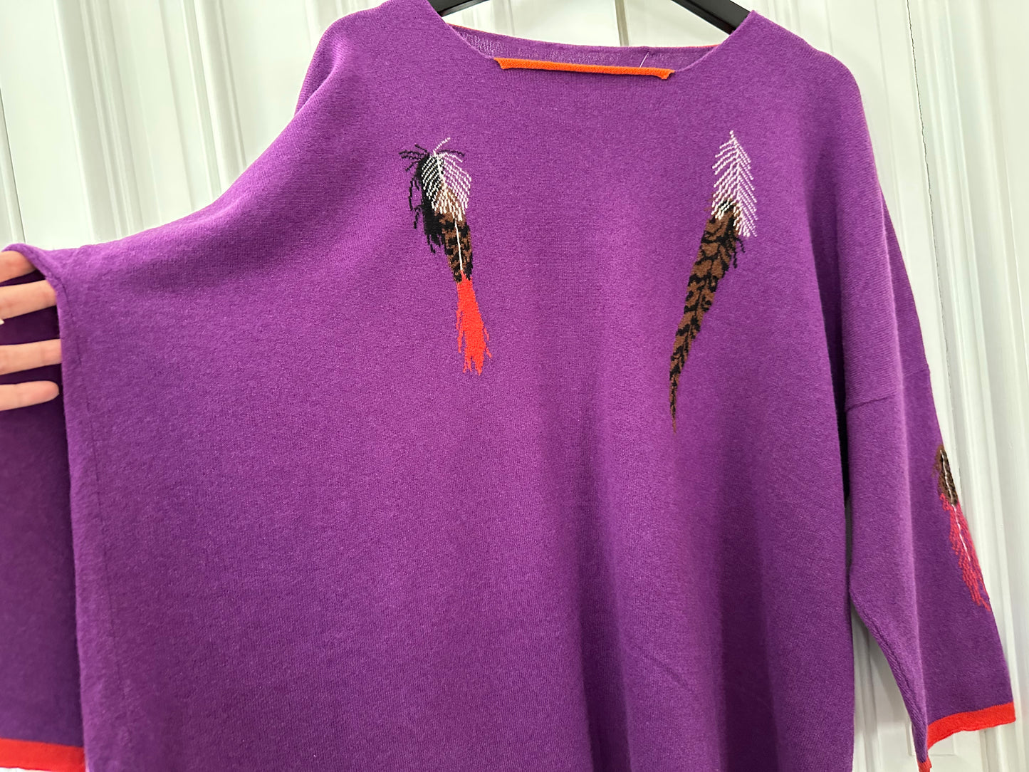 Pop art / Avant garde cashmere sweater