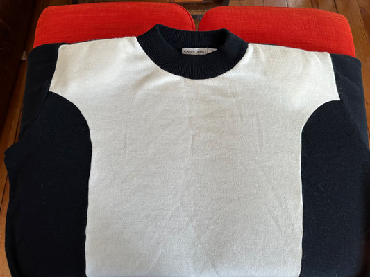 90s colorblock sweater