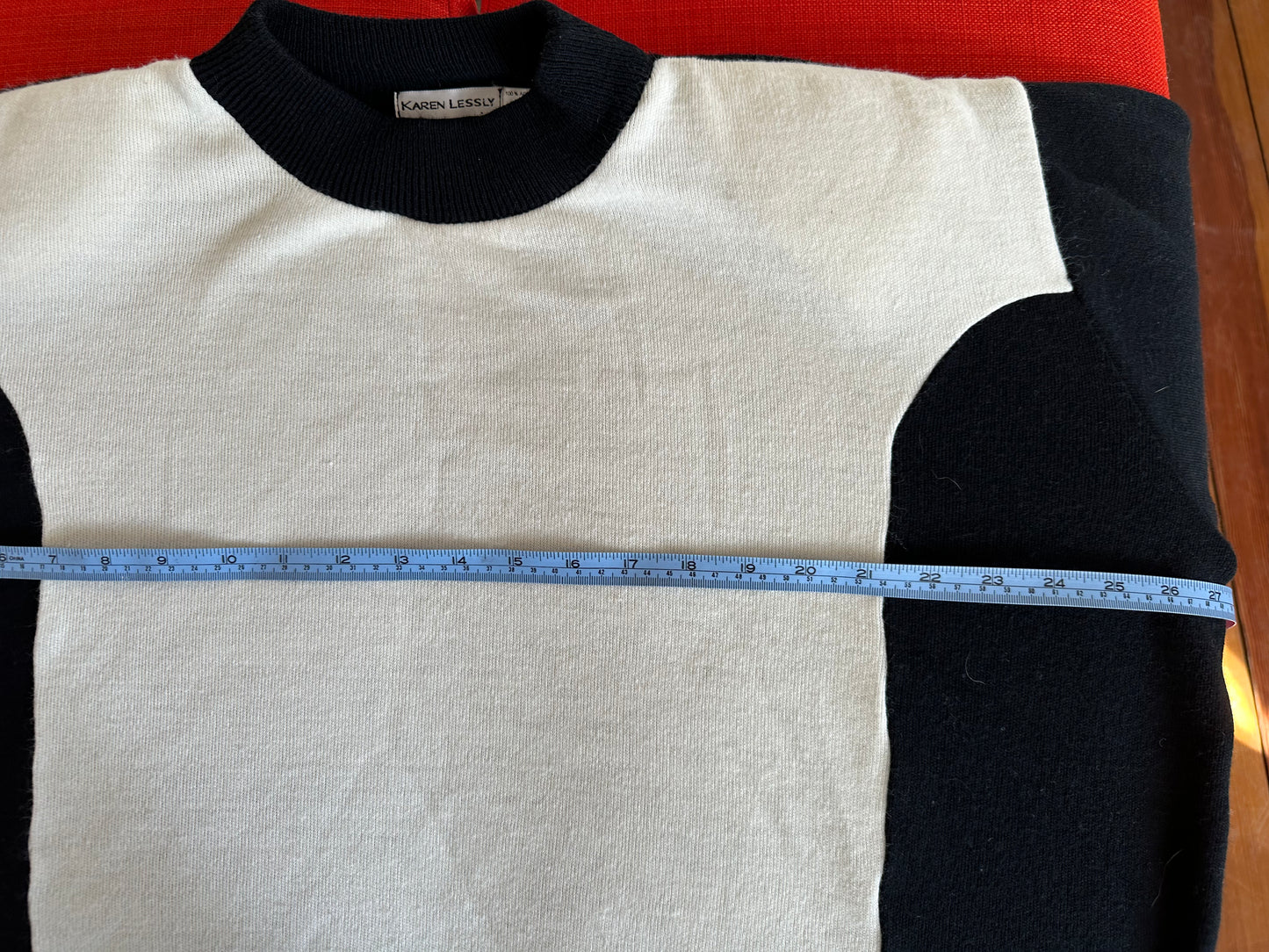 90s colorblock sweater
