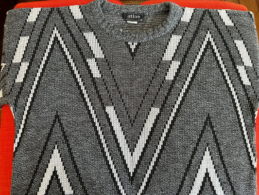 90's Chevrons Sweater