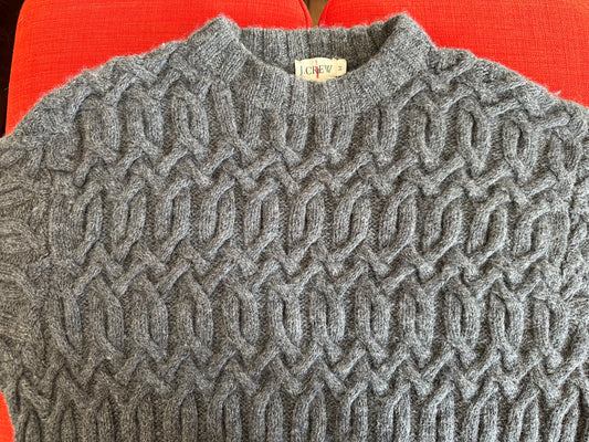 Vintage J Crew Fisherman Sweater