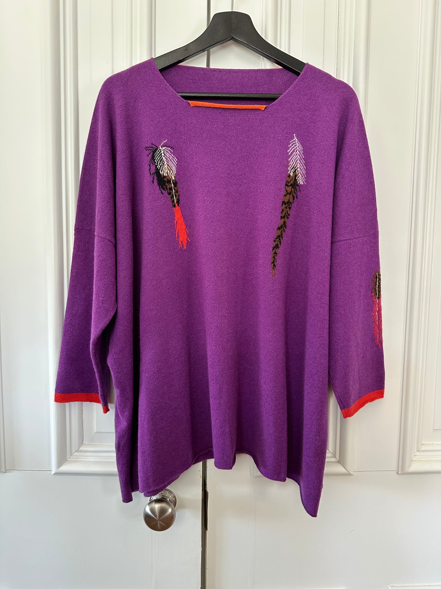 Pop art / Avant garde cashmere sweater