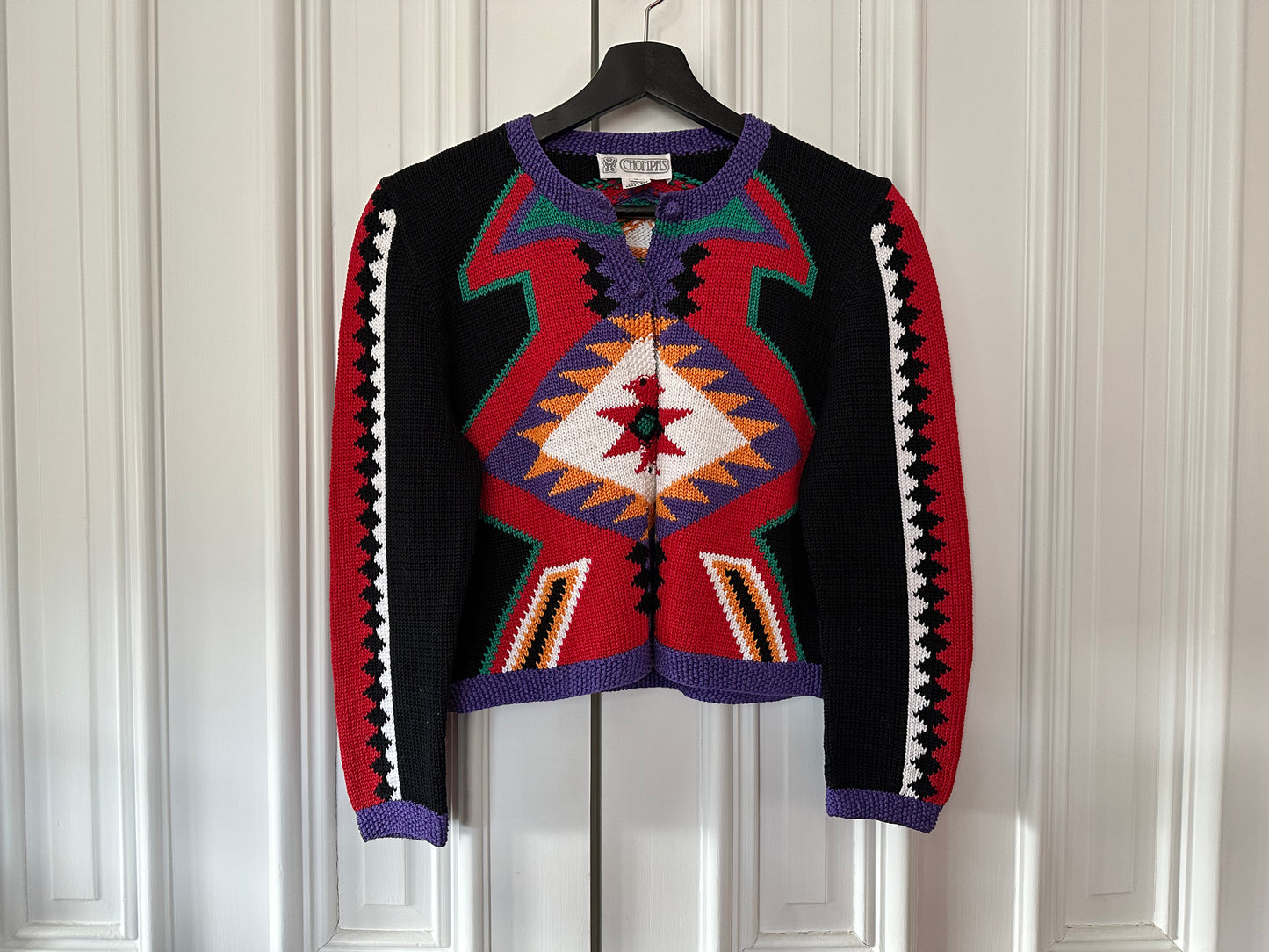 Crop cotton Chompas sweater