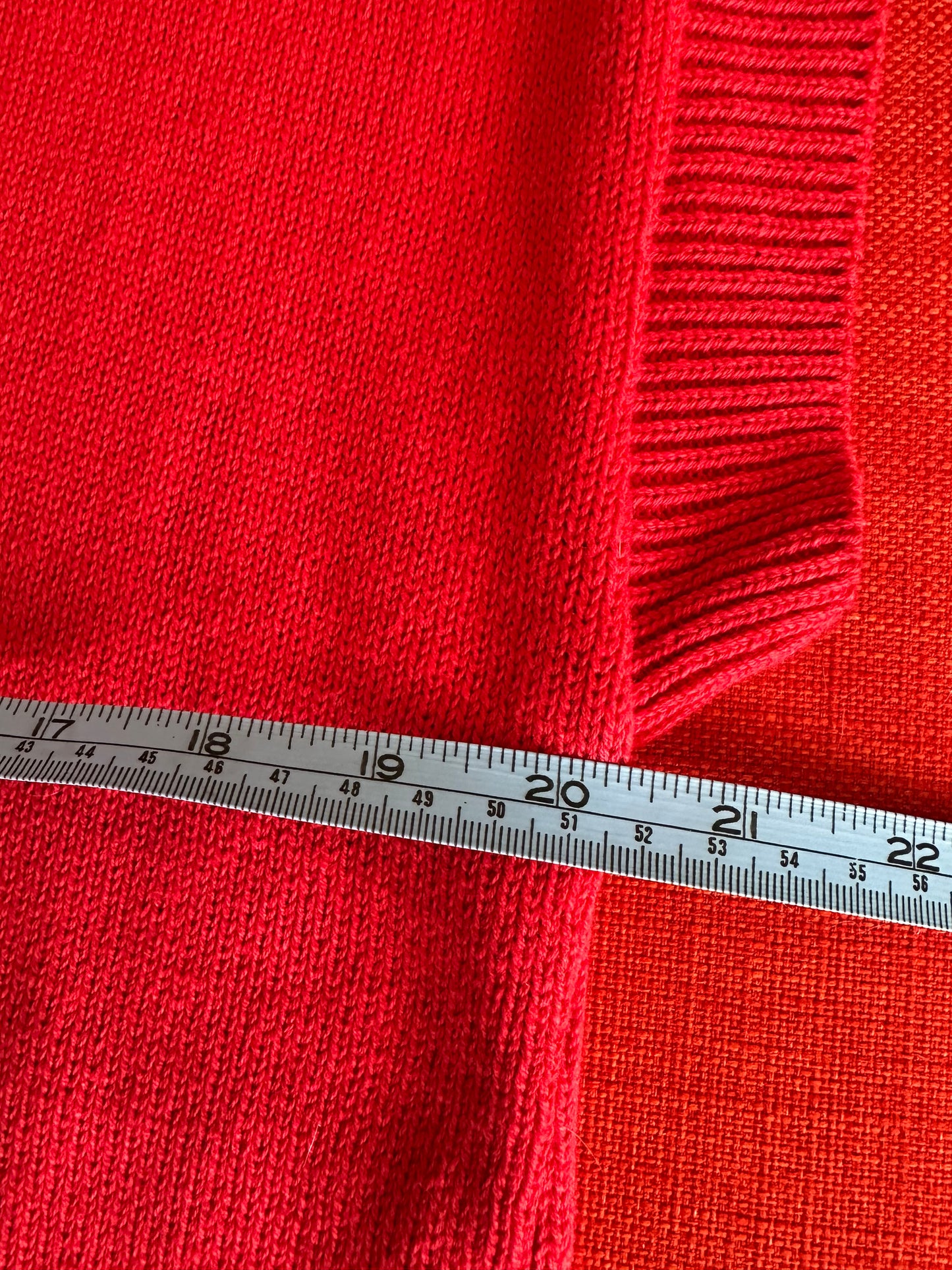 Red Rizzo Sweater Light Cotton