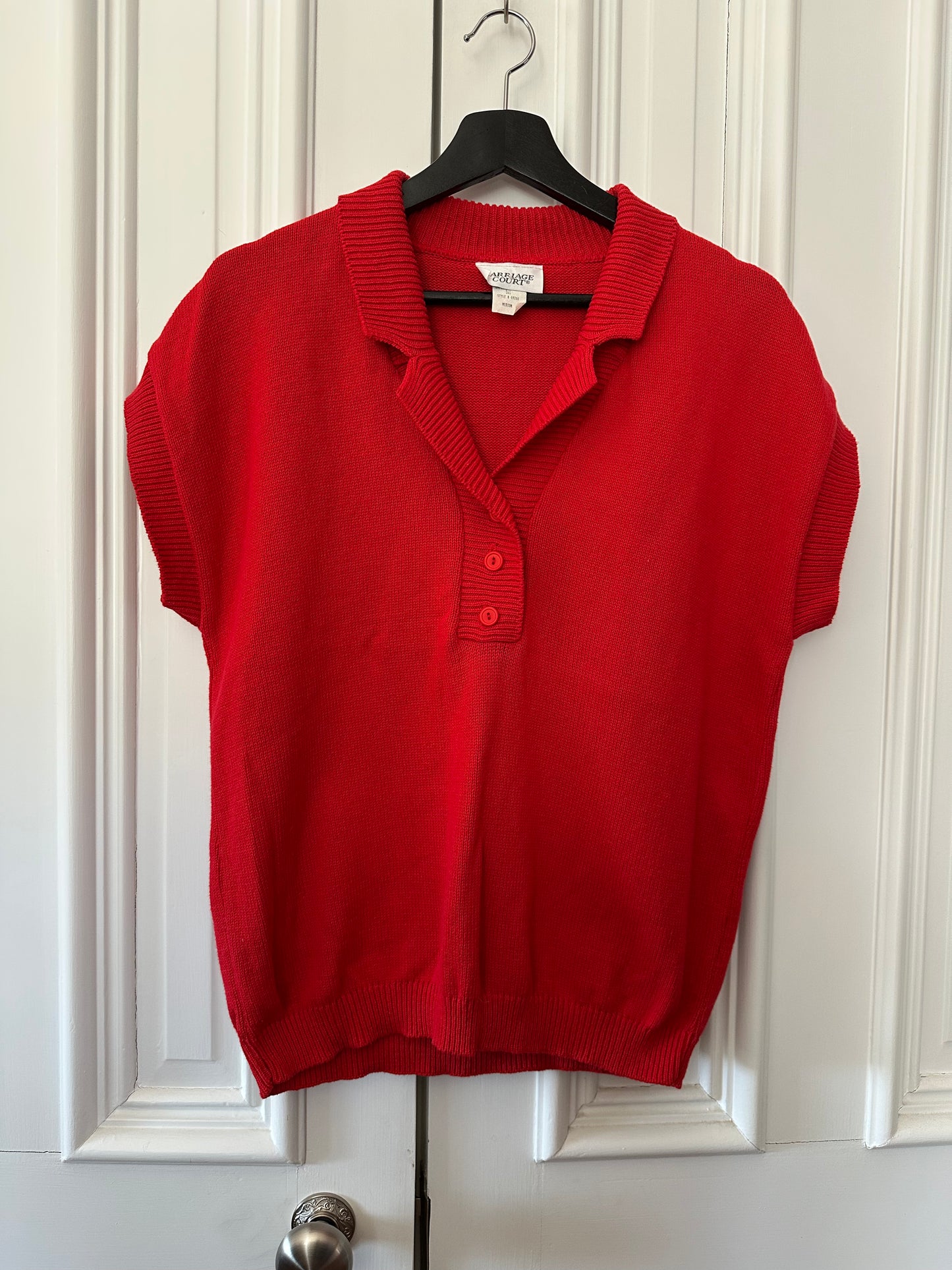 Red Rizzo Sweater Light Cotton