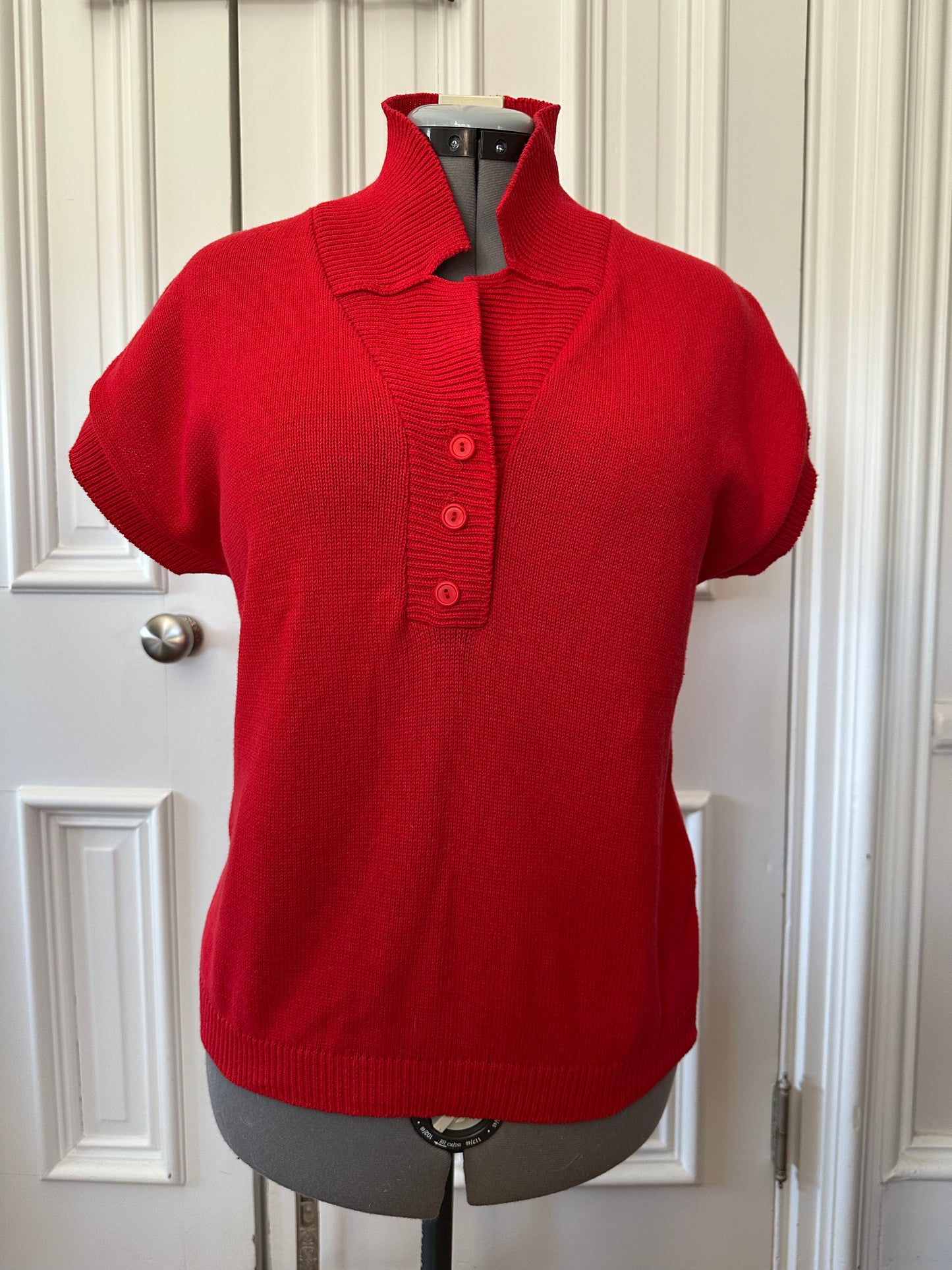 Red Rizzo Sweater Light Cotton