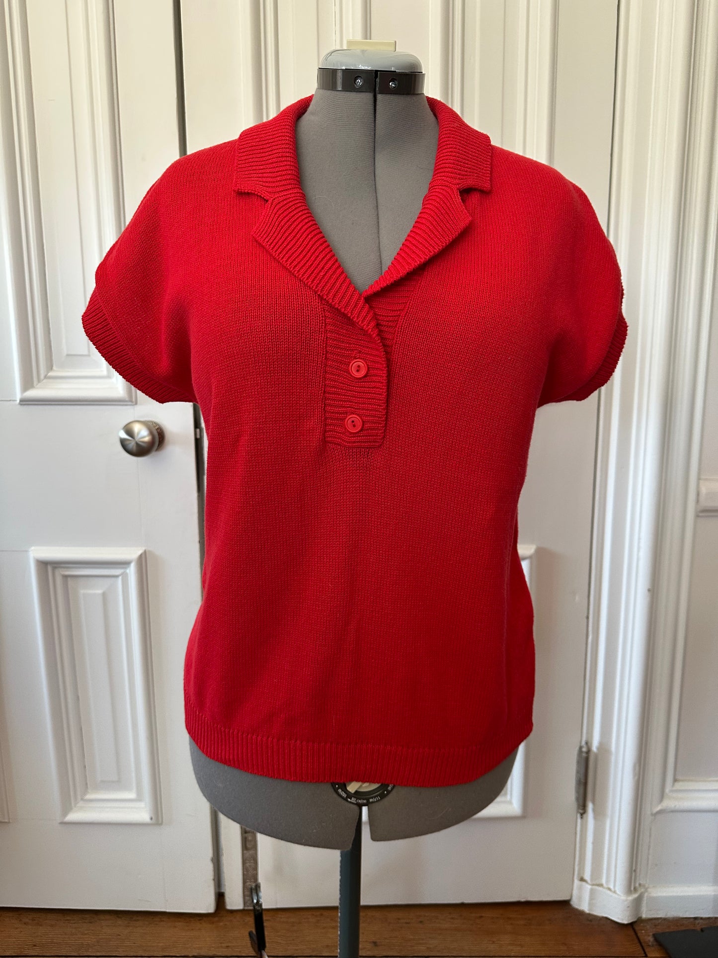 Red Rizzo Sweater Light Cotton
