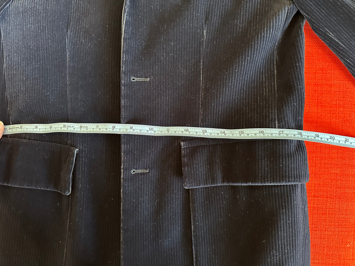 Wide-wale Italian corduroy blazer