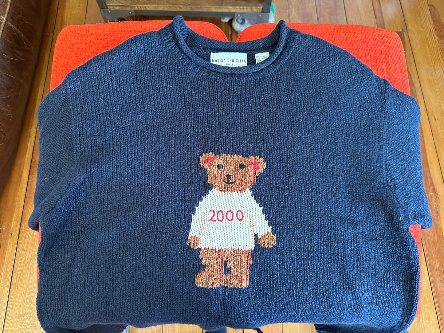 Y2K Bear Sweater