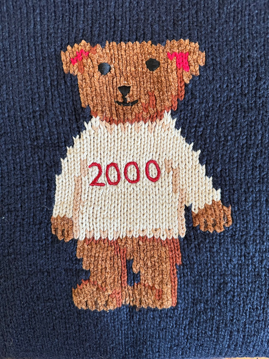 Y2K Bear Sweater