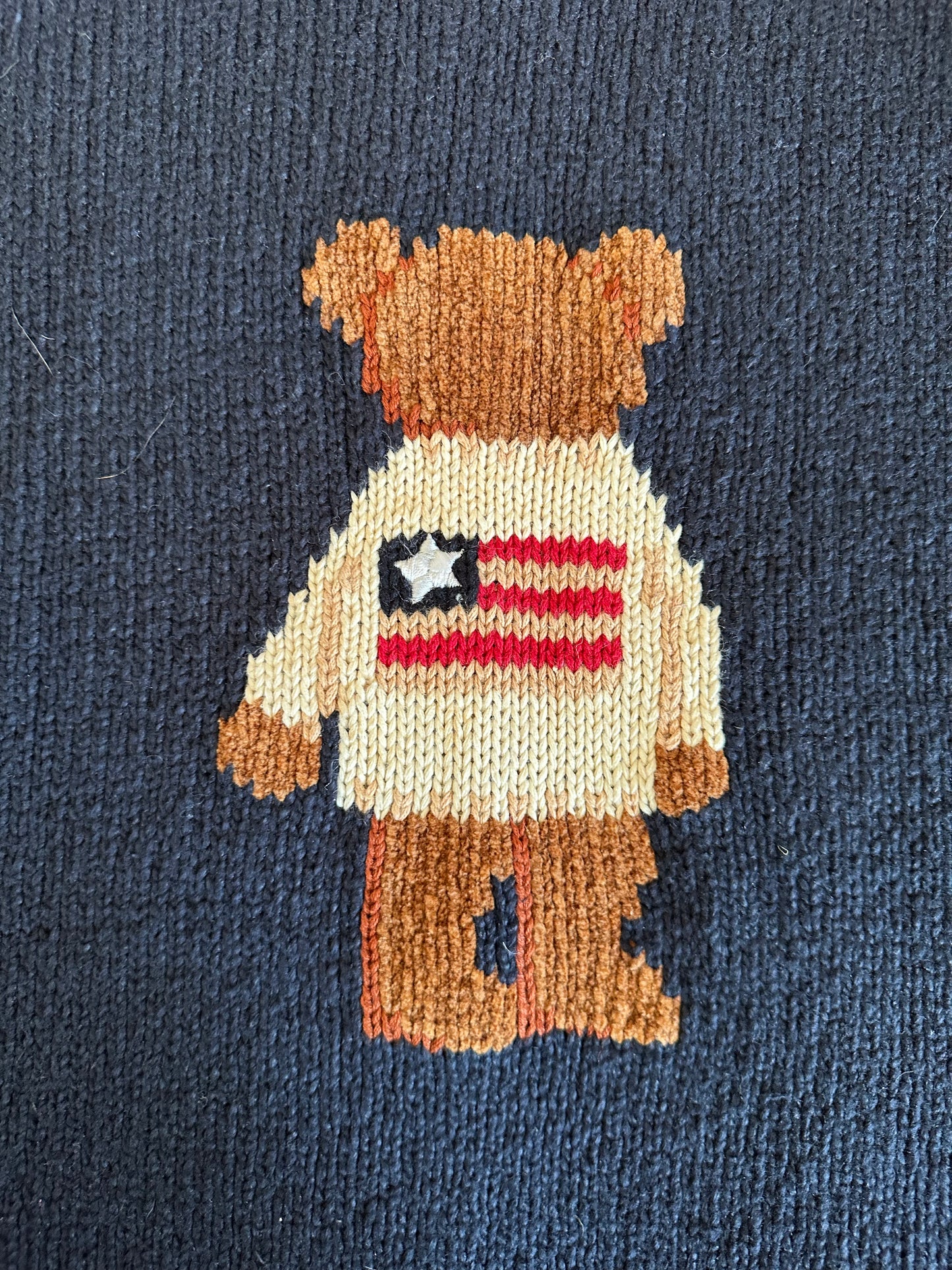 Y2K Bear Sweater