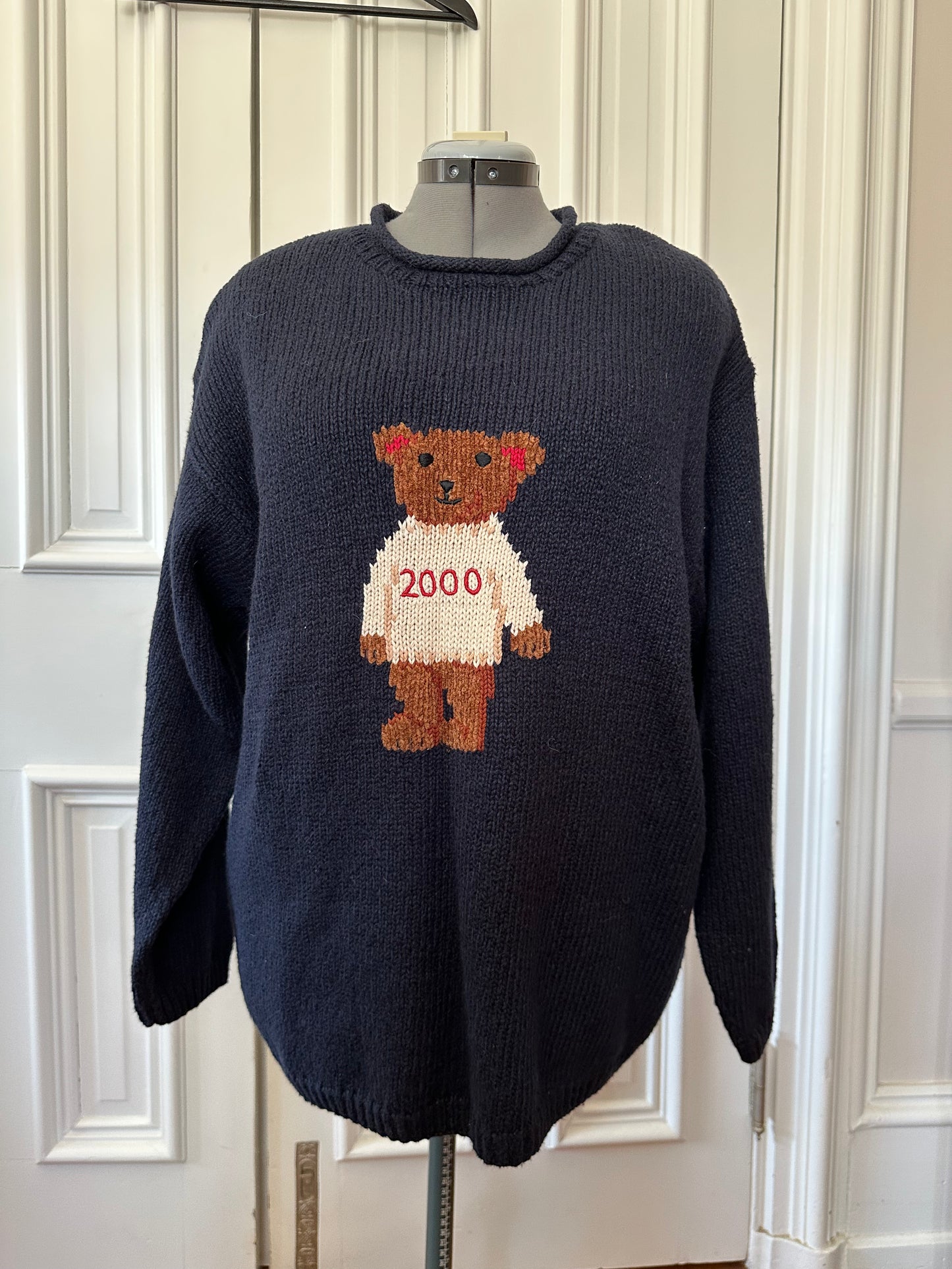 Y2K Bear Sweater