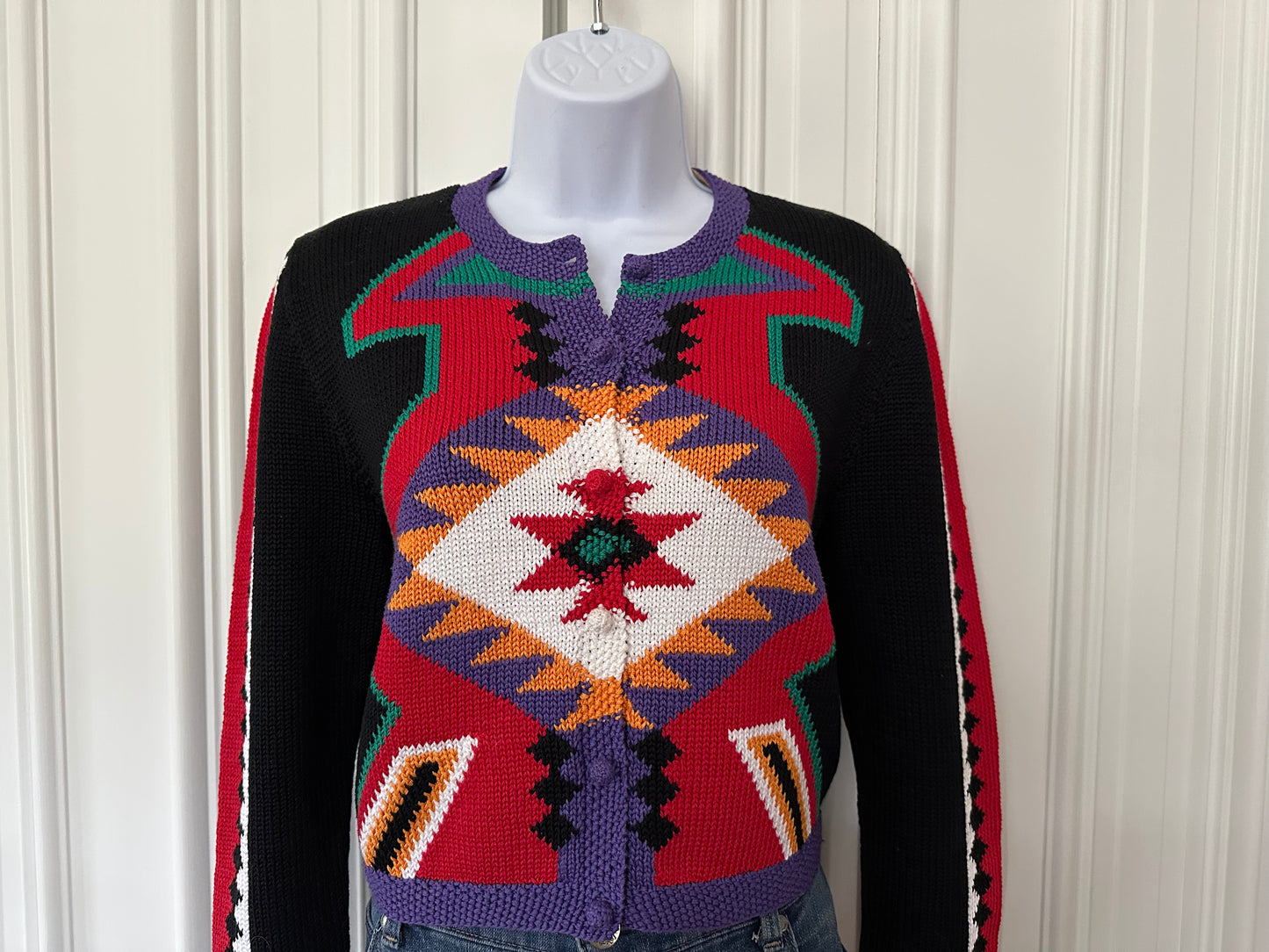 Crop cotton Chompas sweater
