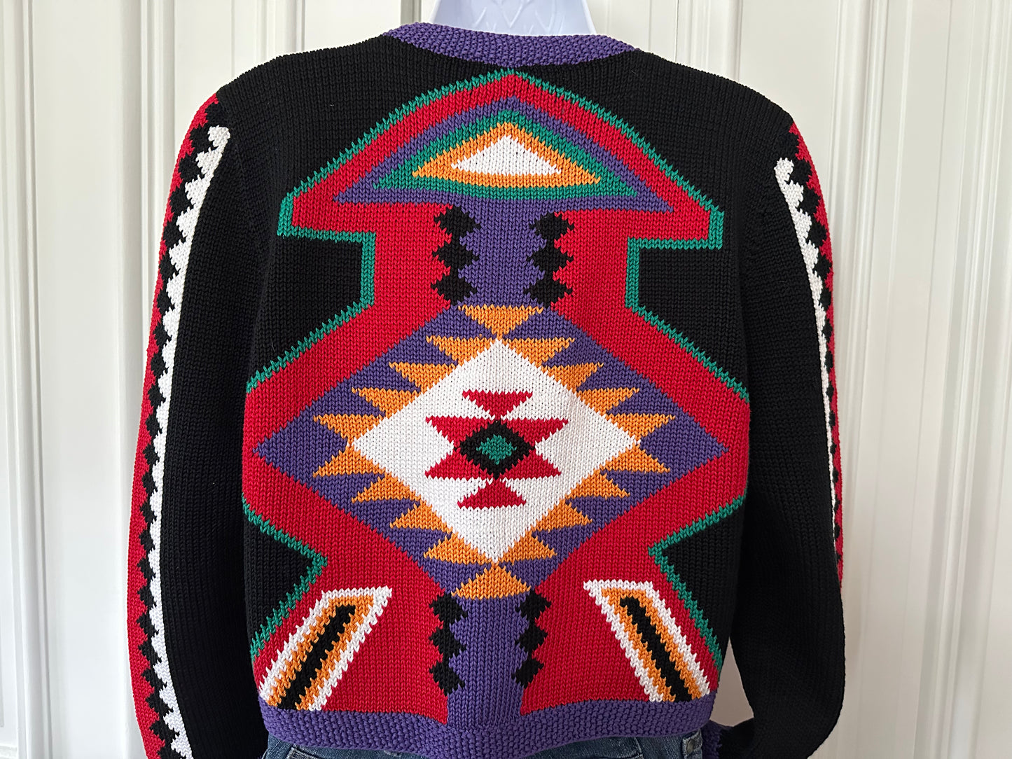 Crop cotton Chompas sweater