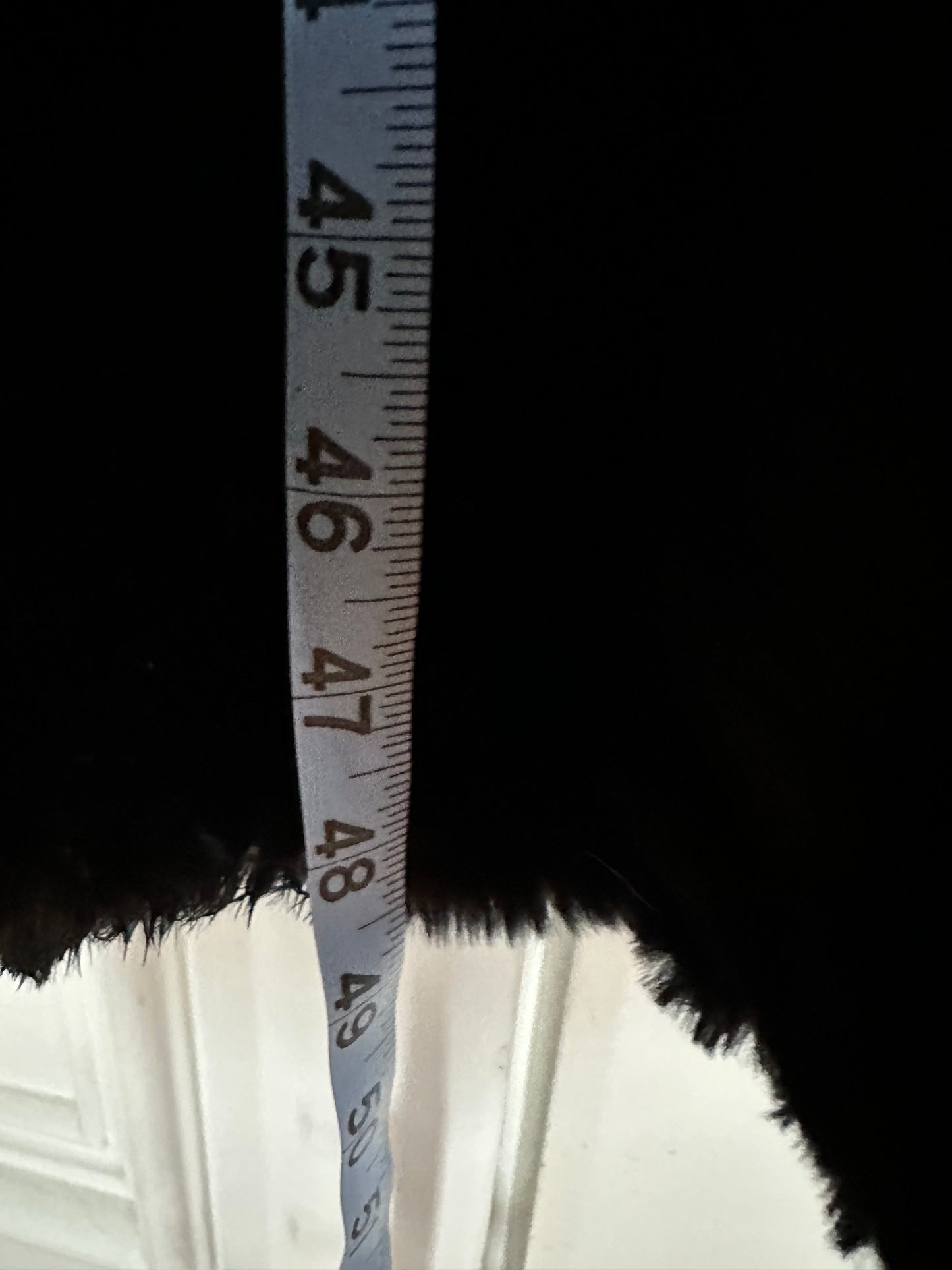 Vintage Long Rabbit Fur Coat
