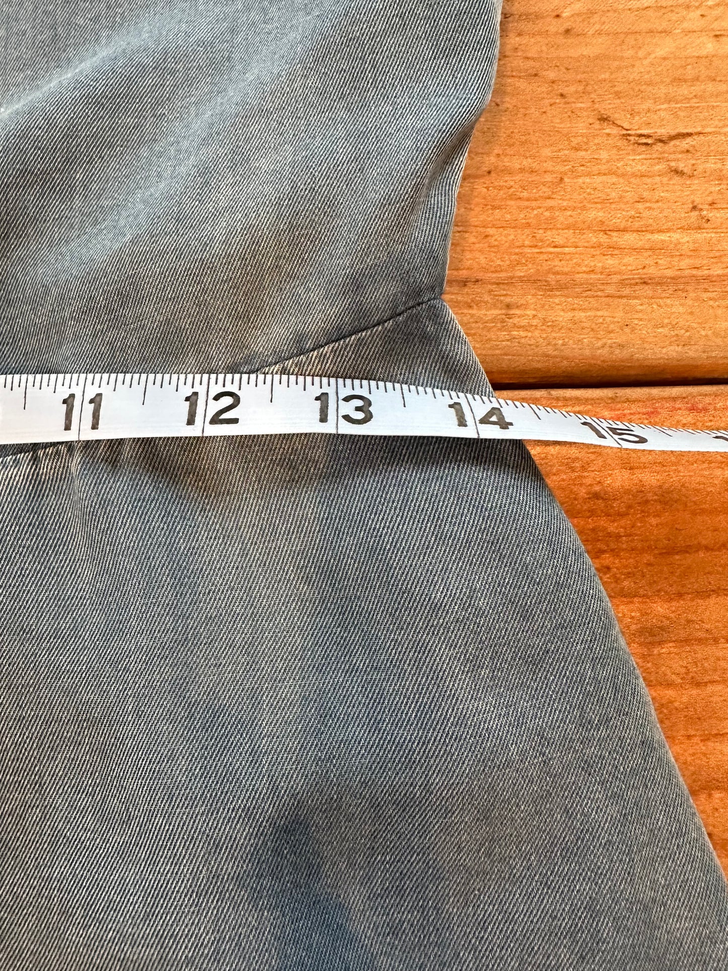 Banana Republic Denim and Ruffles