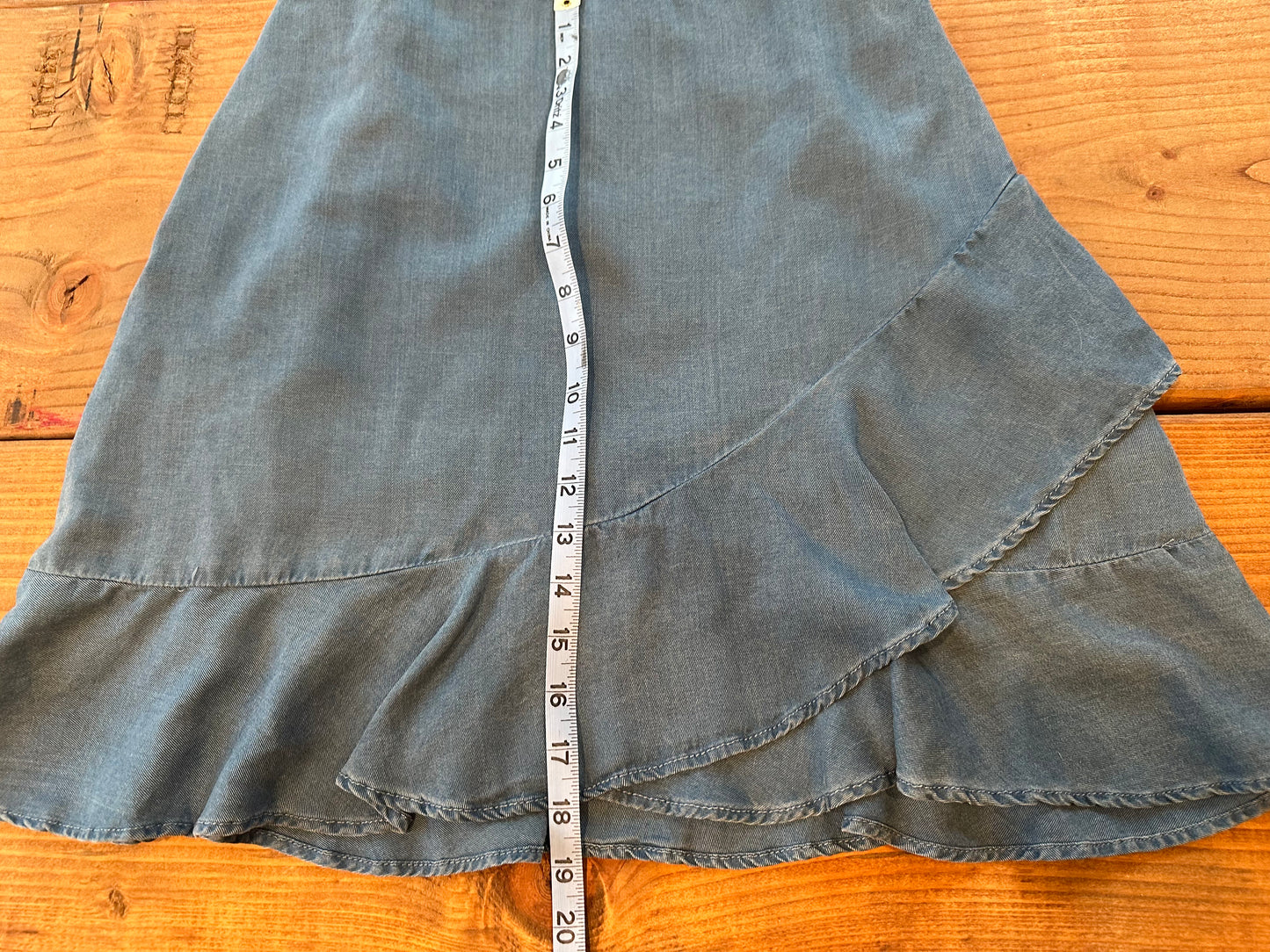 Banana Republic Denim and Ruffles