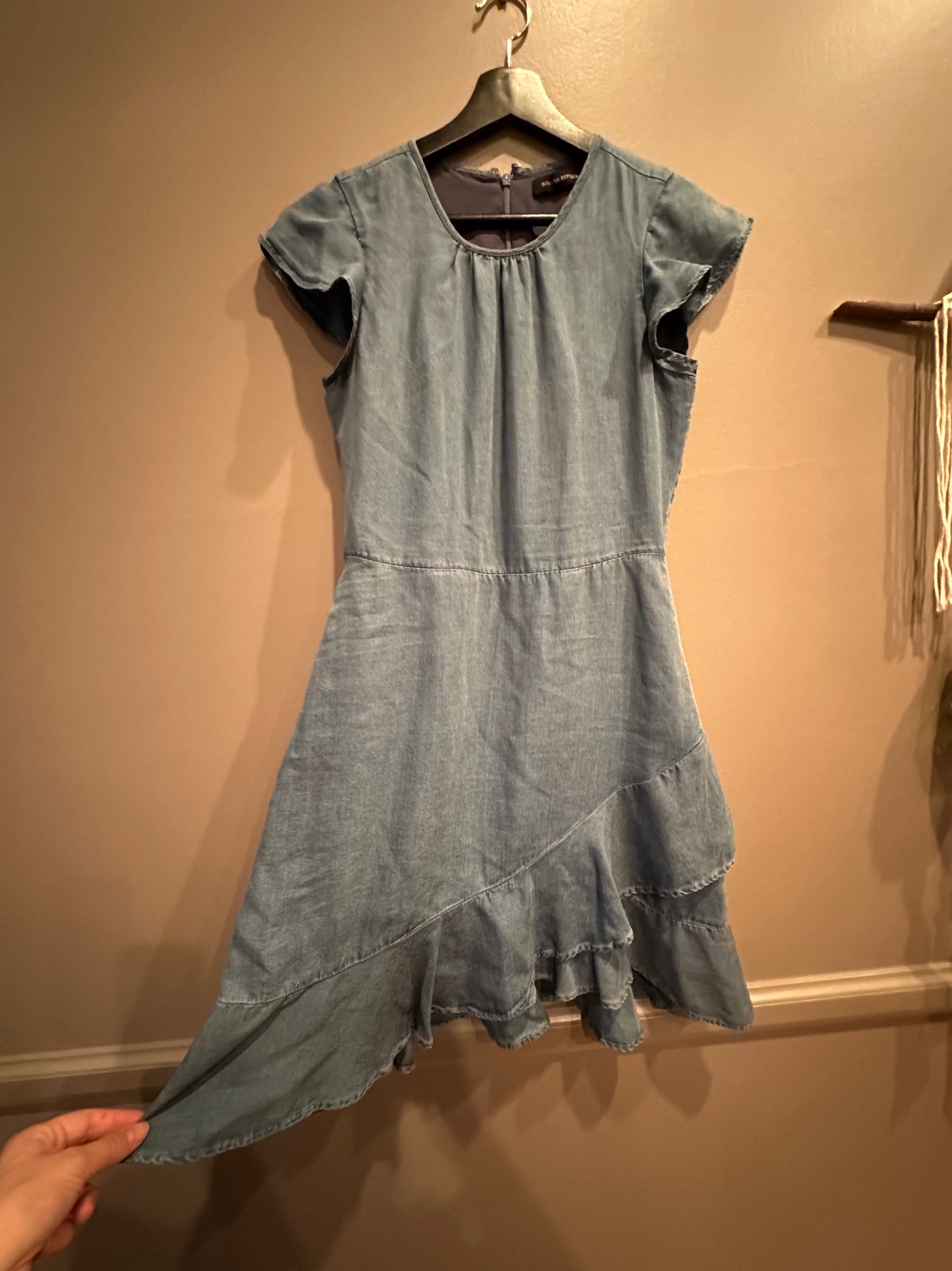 Banana Republic Denim and Ruffles
